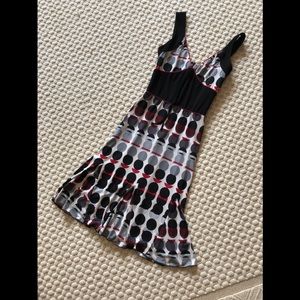 Dress-V-Neck with Straps-Empire Bodice